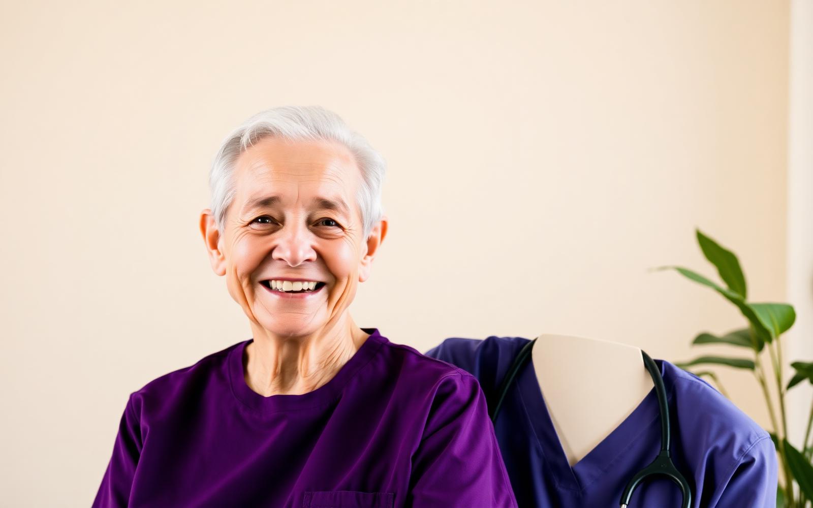 A patient smiling after a successful appointment